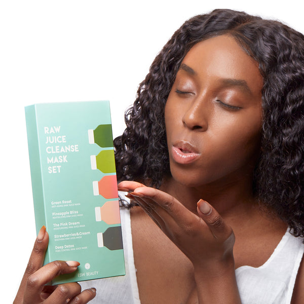ESW Beauty Raw Juice Cleanse Mask Set