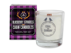 Blueberry Strudels and Cabin Canoodles Coal and Canary Candles