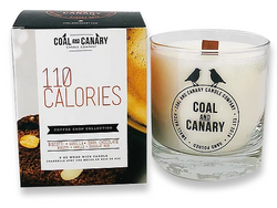 110 Calories Coal and Canary Candles