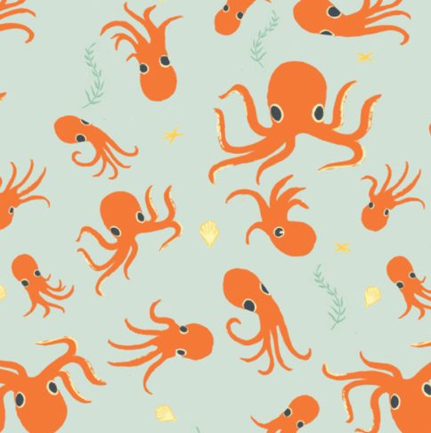 Fat Quarter Bundle “Salt Water” (13 quarters)