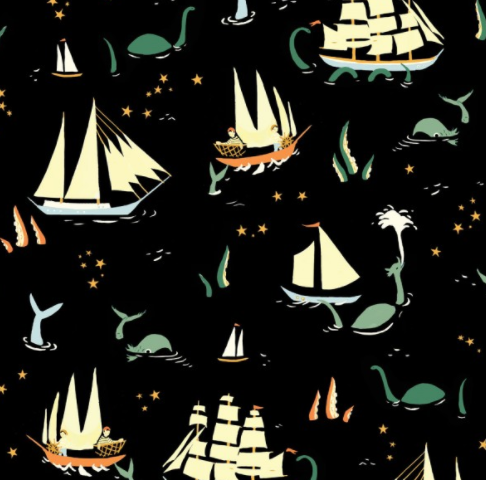 Fat Quarter Bundle “Salt Water” (13 quarters)