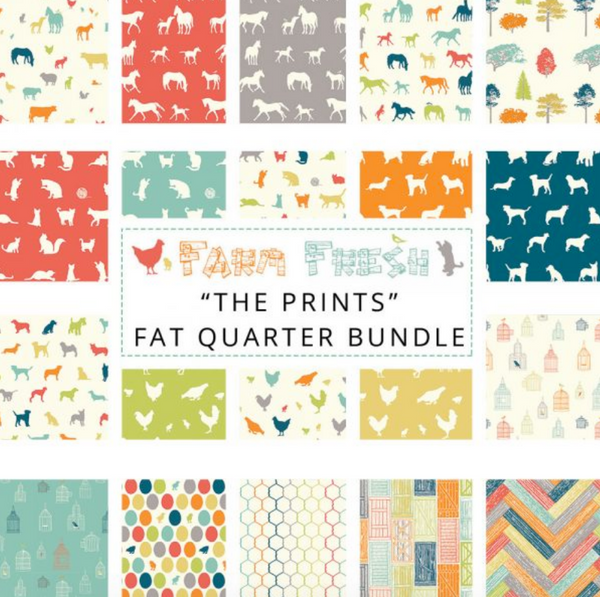 Fat quarter bundle "Farm Fresh"