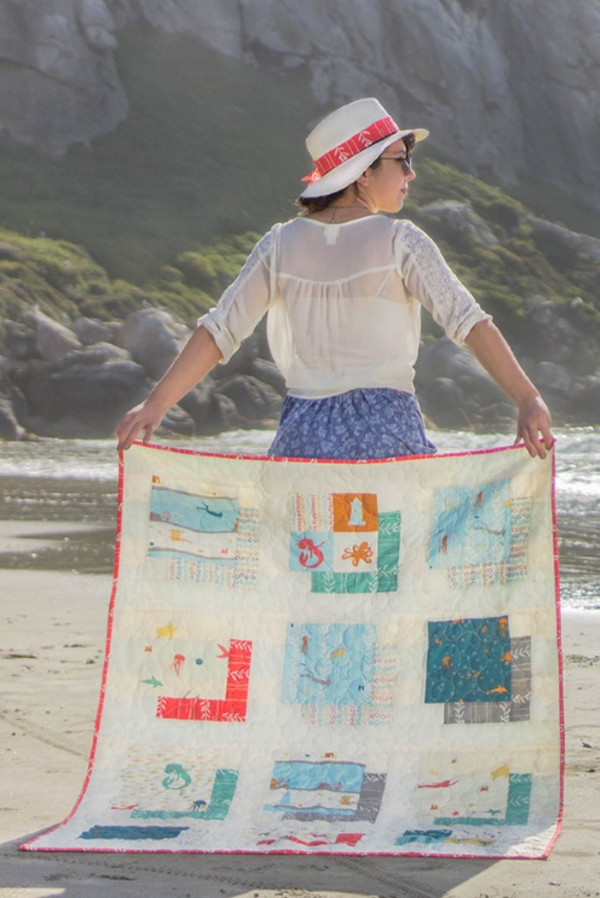 Fat Quarter Bundle “Salt Water” (13 quarters)