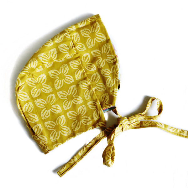 Bonnet Mint Floral (Reversible)