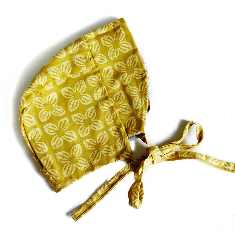 Bonnet Mint Floral (Reversible)