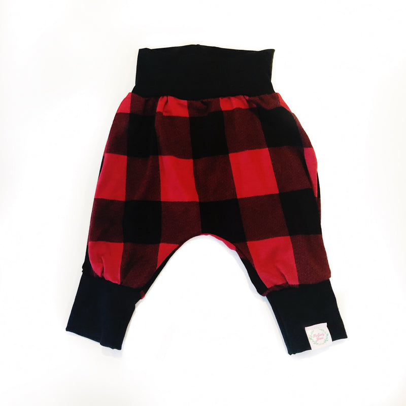 Harem Pants Buffalo Plaid Bamboo