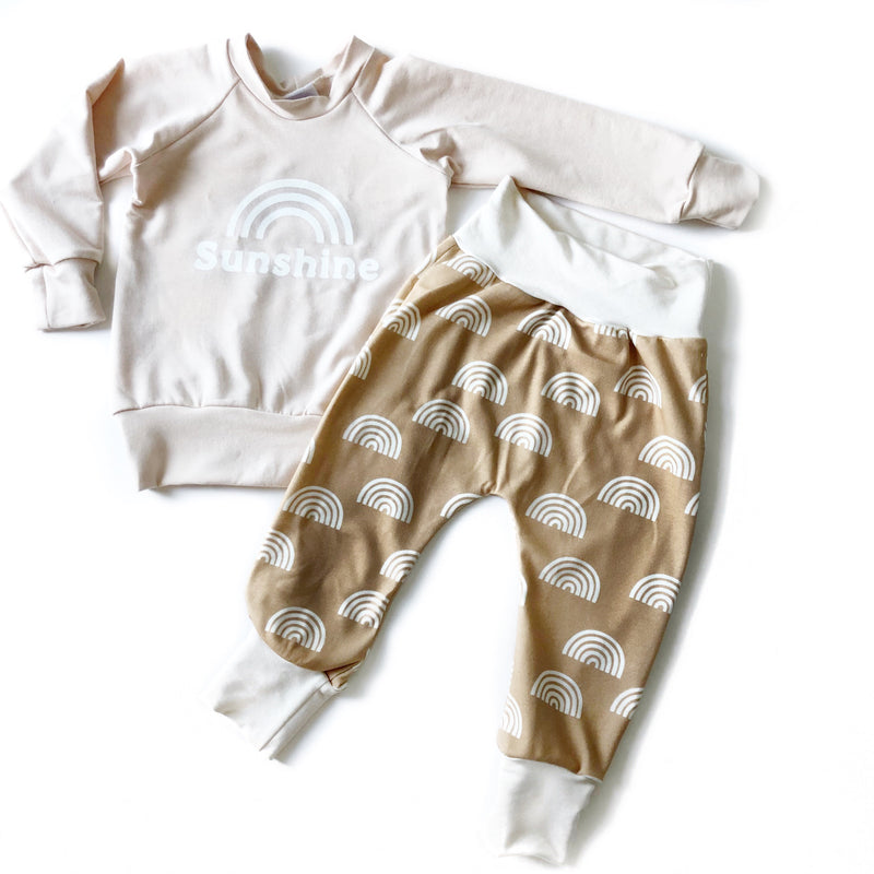 Child's Harem Pants Rainbow