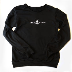 Women's Long Sleeve Bamboo Top Crew Neck - Bee Kind