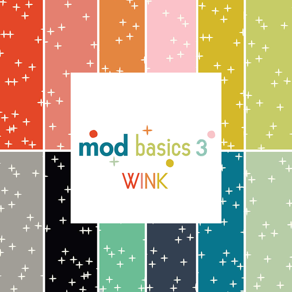 Fat Quarter Bundle “Wink” (12 quarters)