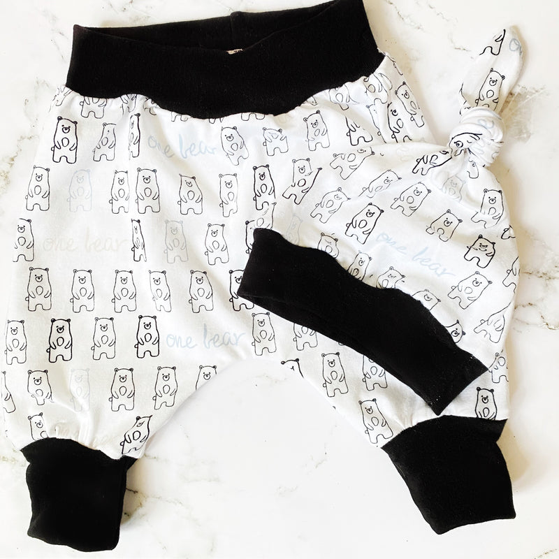 Harem Pants Set New Born in 3 colours